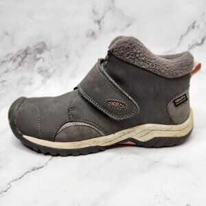 Keen Kootenay Waterproof Grey Suede Winter Snowboots Snow Boots Girls Youth 3